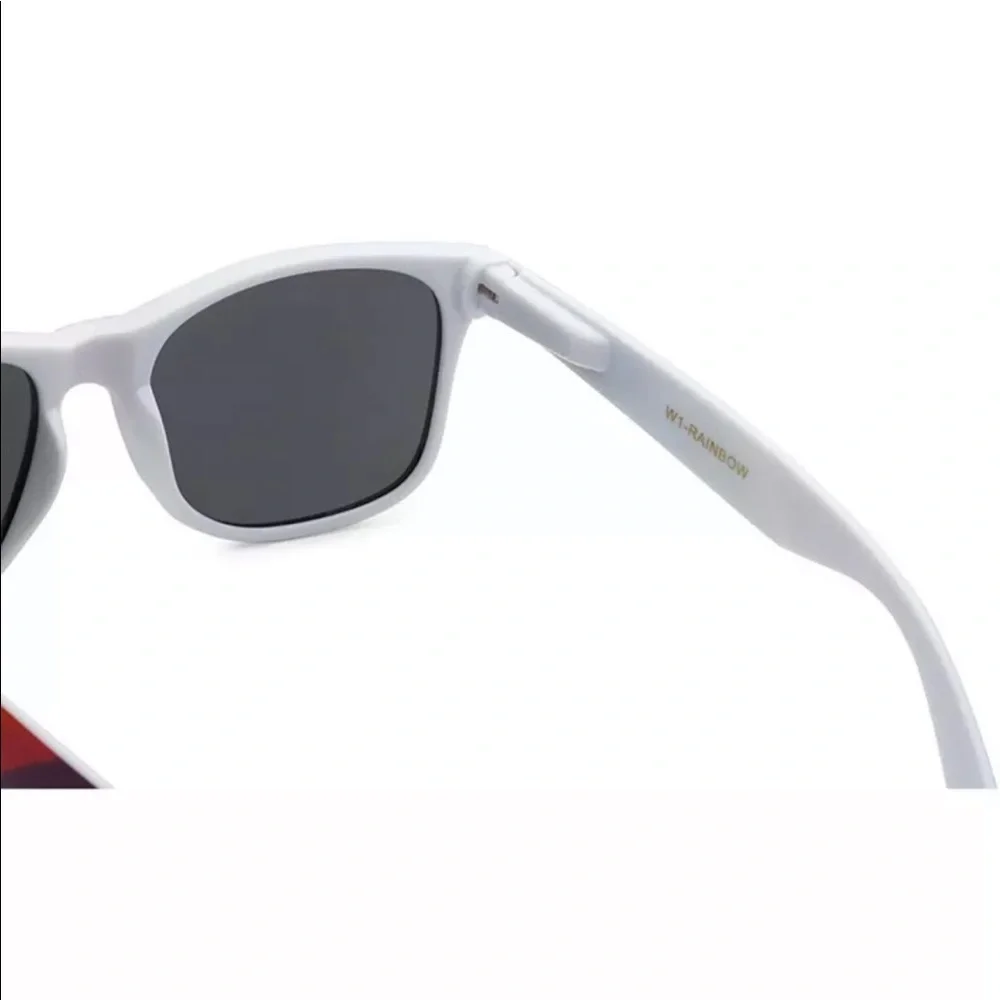 NEW Retro Style Womens Mens Unisex Sunglasses Rainbow Pride